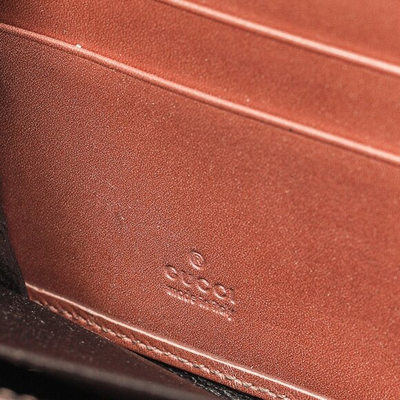 Gucci Dusty Rose Microguccissima Zip-Around Wallet - Picture 8 of 9